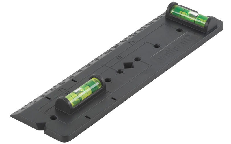 Level fitted with Holes, Size: L: 185mm, Width: 50mm