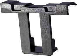 Solar Panel Water Guide Clip, Water Redirection Clips, Plastic, Black, Size: 35mm