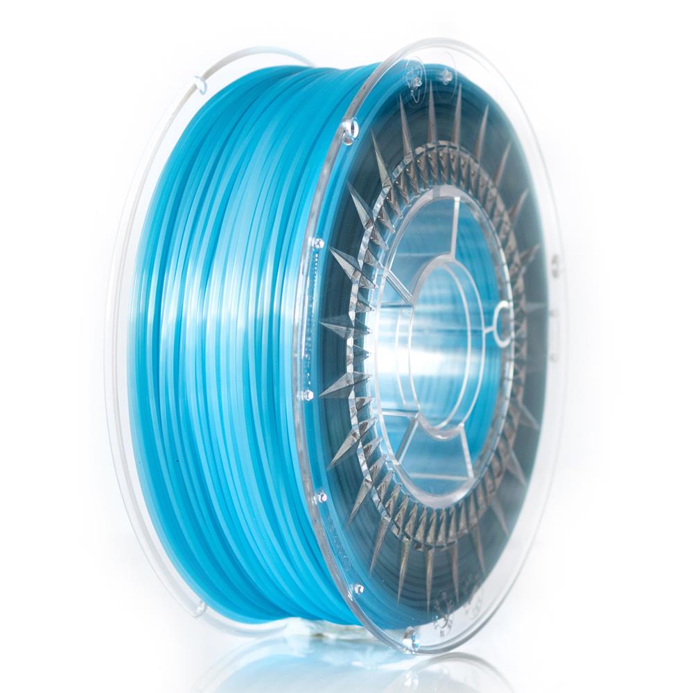 Filament for 3d printer PLA 1.75mm azure blue