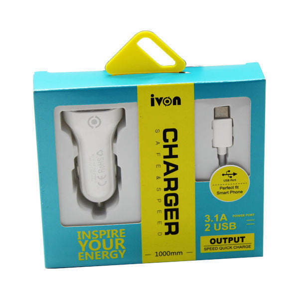 Car charger with Cable Type-C
