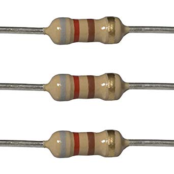 820 Ohm resistor 1/4w