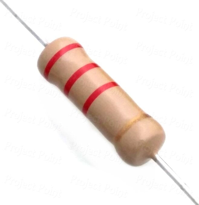 Resistor, 2.2 ohm, 2W
