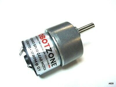 Dc motor spur gear gearmotor (Robotzone)