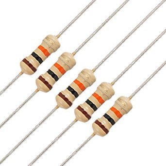 1.3K Ohm Resistor 1/4W