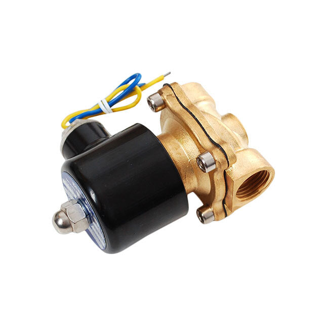 Liquid Solenoid Valve, Brass, 12v, 1/2" inch