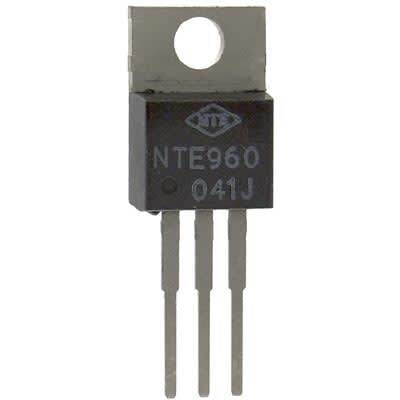 NTE960 same as LM7805 voltage Regulator,  Linear, 5V, 1A, 0 to 125°C