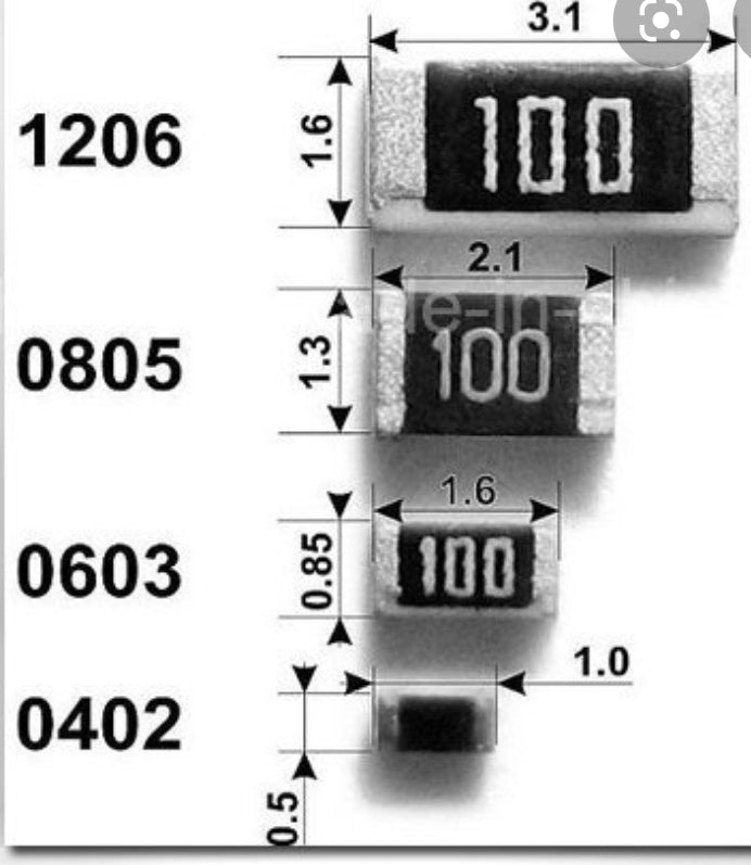 2.2M OHM 1/8w SMD Resistor