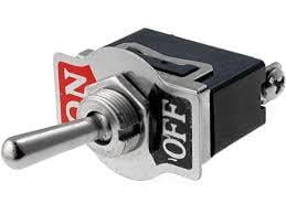 Toggle Switch SPST, ON-OFF, 10A, 250VAC