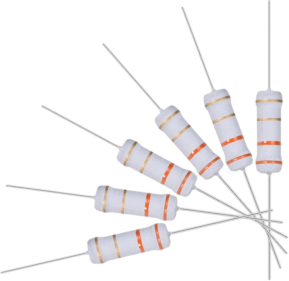 Resistor, 3.3 ohm, 2W