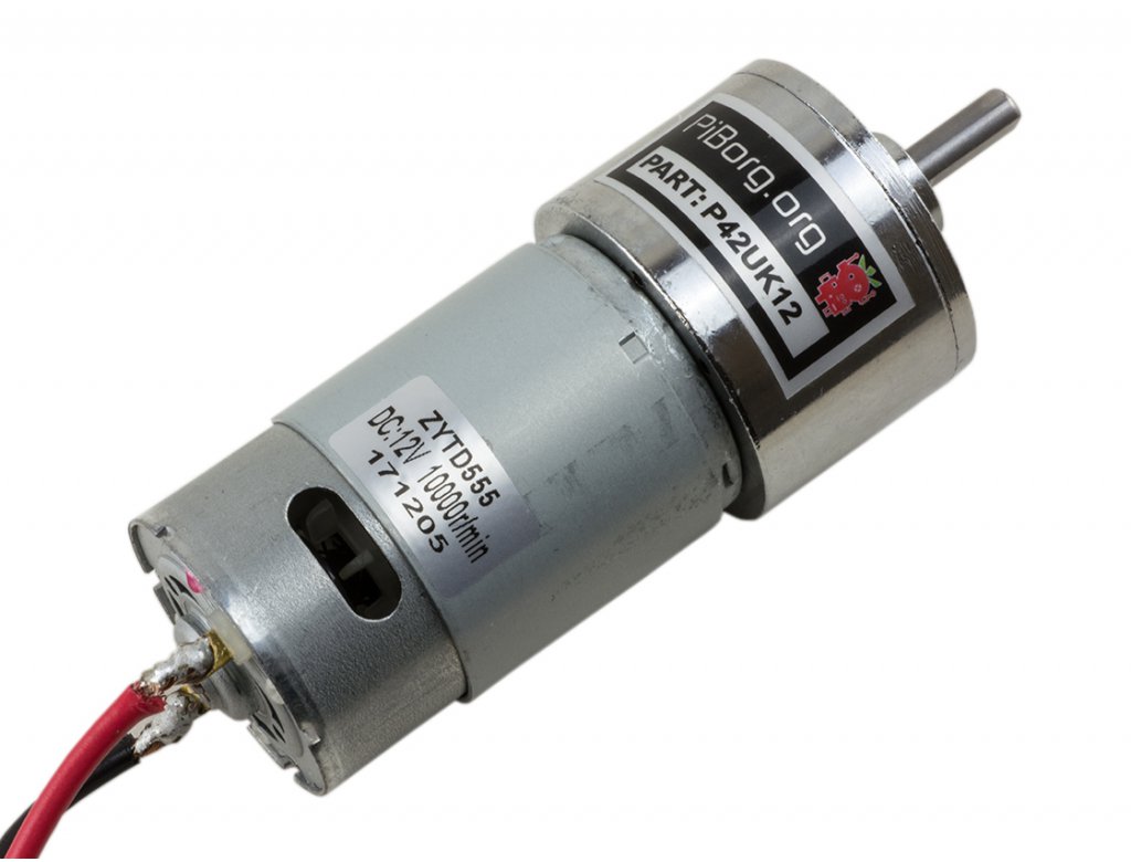 12V DC Brushless Motor 450RPM - 42mm (PiBorg)P42UK12