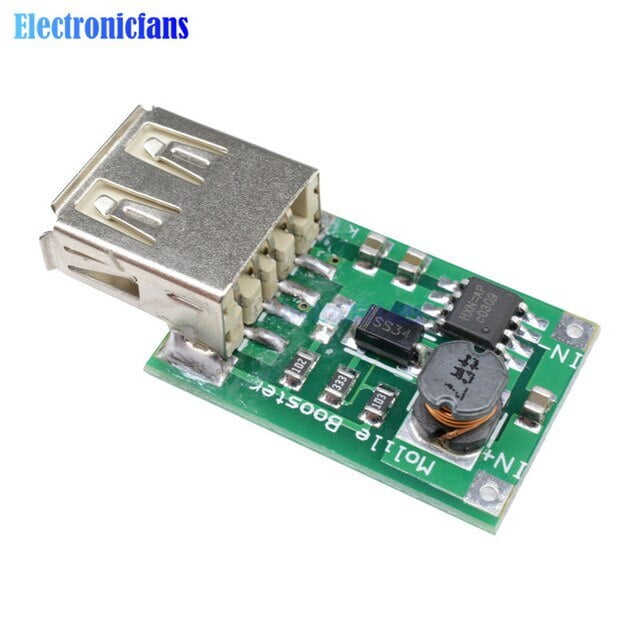 DC-DC Converter, DC 2v to 5v, 1.2A, DC Booster Module