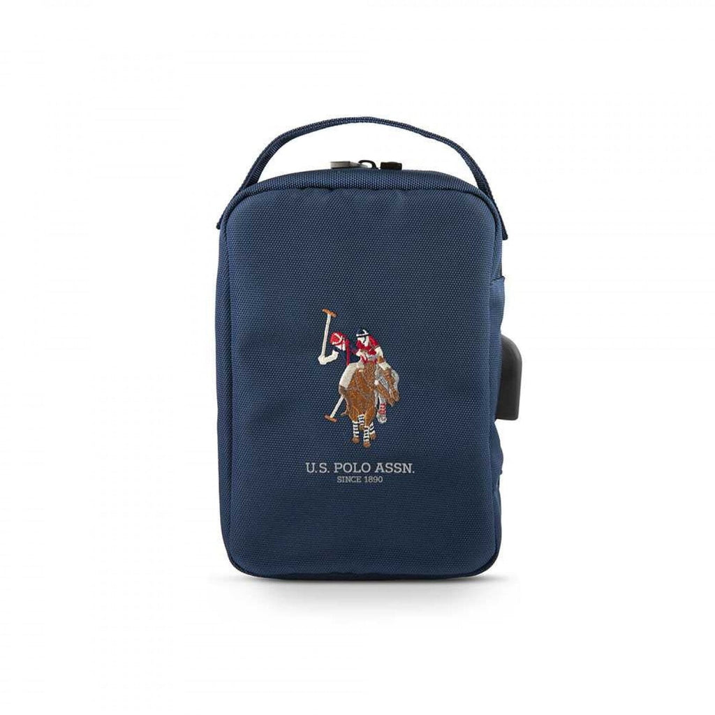 U.S.Polo Assn. Nylon Tablet Bag for Electronic Accessories - Navy