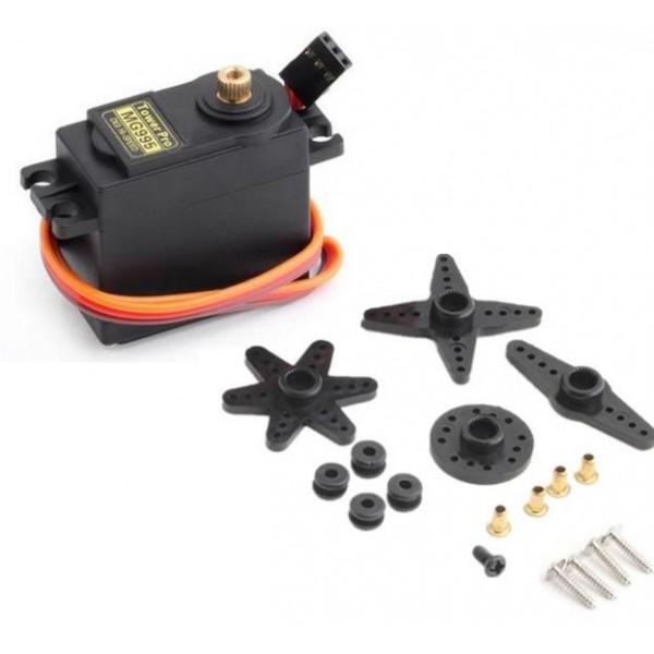 Metal Gear Servo Motor, MG995, 180º, 15 kg-cm