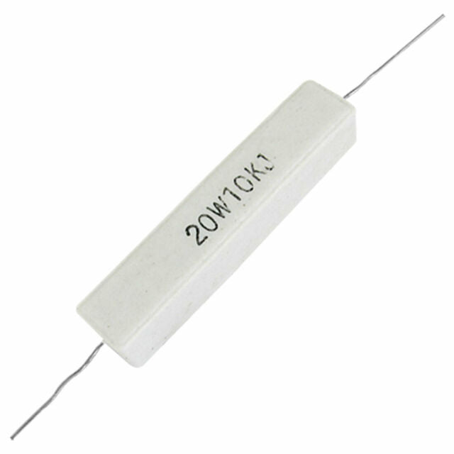 10K Ohm 20W  Ceramic Cement Power Resistor