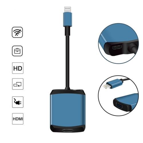 Apple/iPhone/Lightning Full HD 8-pin to HDMI AV Adapter Cable