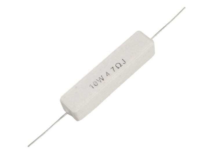 47 Ohm, 10W, Ceramic Cement Power Resistor