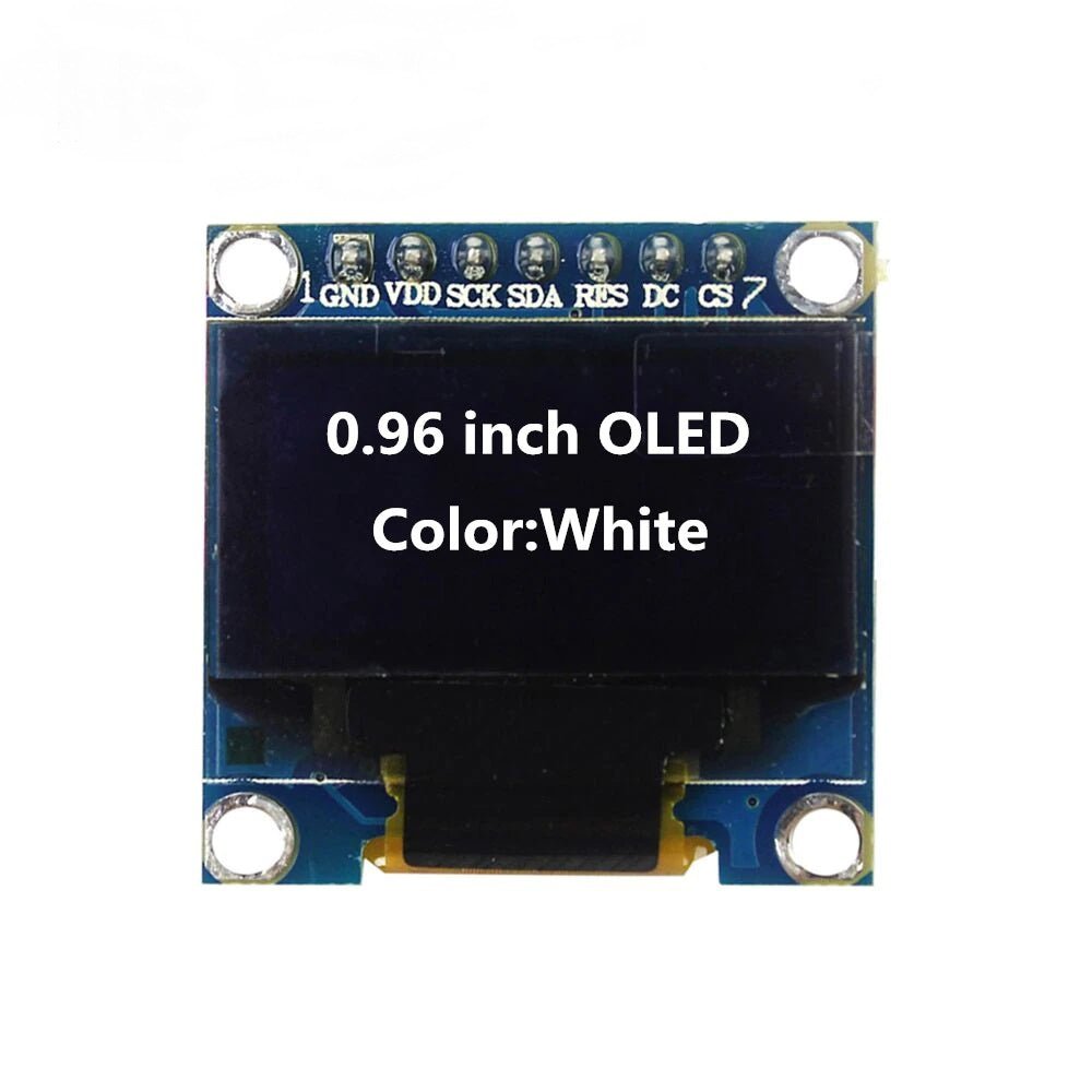 OLED Display Module, White, 0.96", SSD1306, 128x64