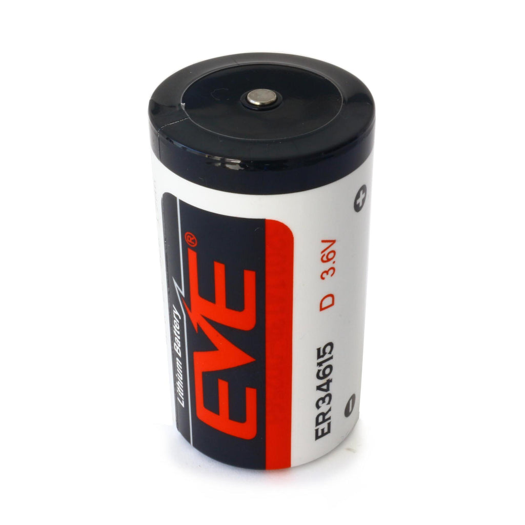 ER34615, 34615, Lithium Battery, 3.6V, 19Ah, Size: D, Non-Rechargeable