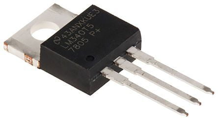 LM7805 Voltage Regulator, linear, 5V, 1.5A, 7805