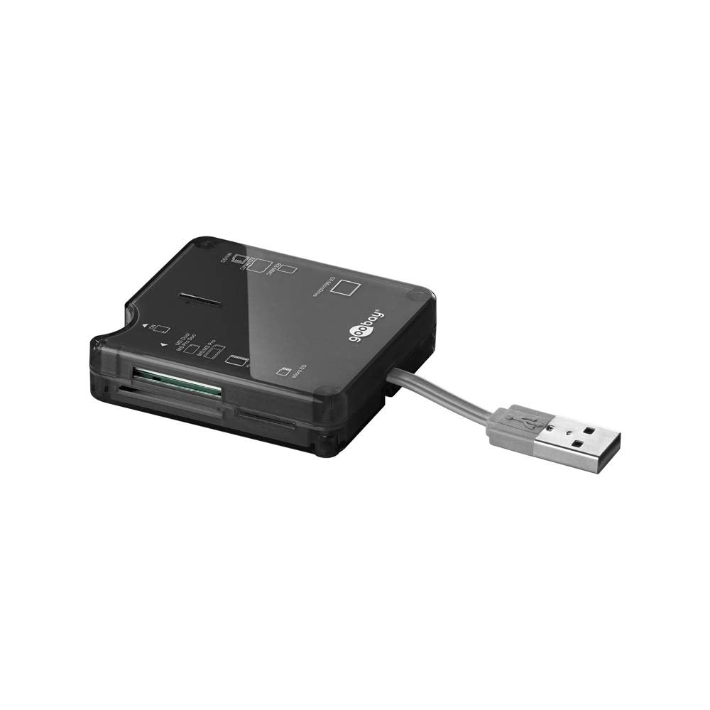 Memory Card reader, USB 2.0, Compact Flash, M2, MS, SD, SD HC, SD HCMicro, SD Micro, XD