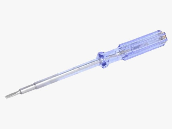 Voltage Tester Indicator, 100 to 250V, Length: 100mm