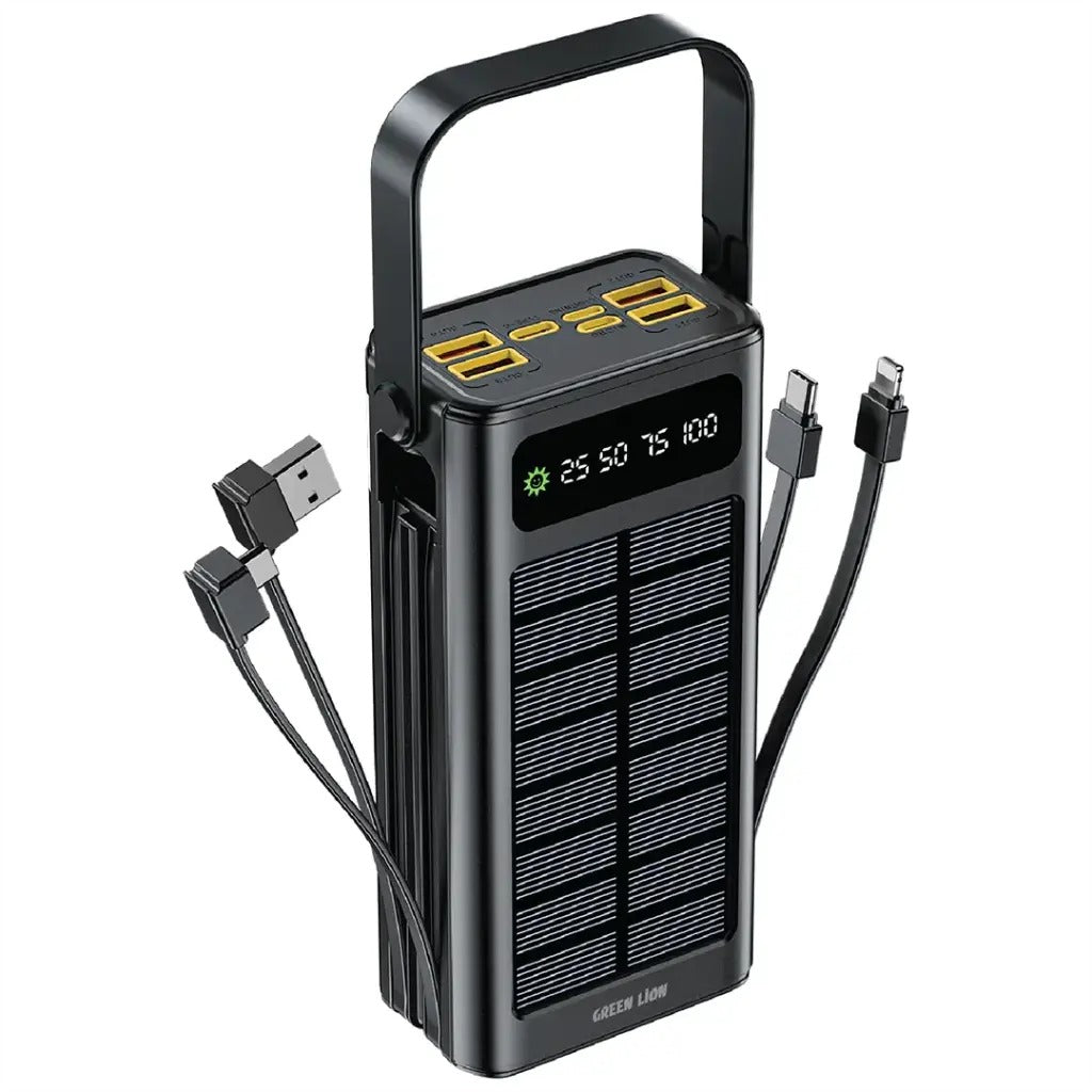 Green Lion Solar X Power Bank 30000mAh -Black