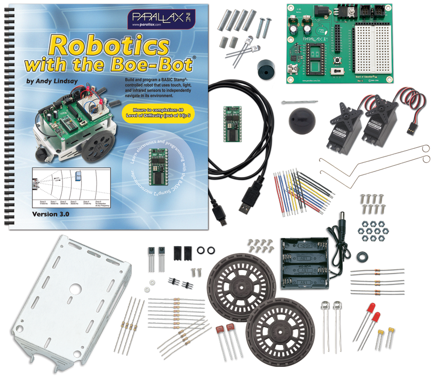 Boe-Bot Robot Kit