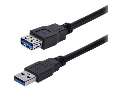 Cable USB 3.0, USB A plug, USB A socket, 1 meter