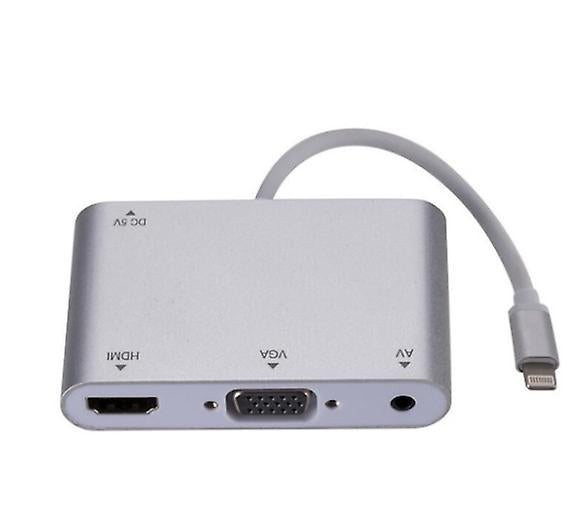 Lighting to HDMI VGA AV Adapter for iPhone, Model#2