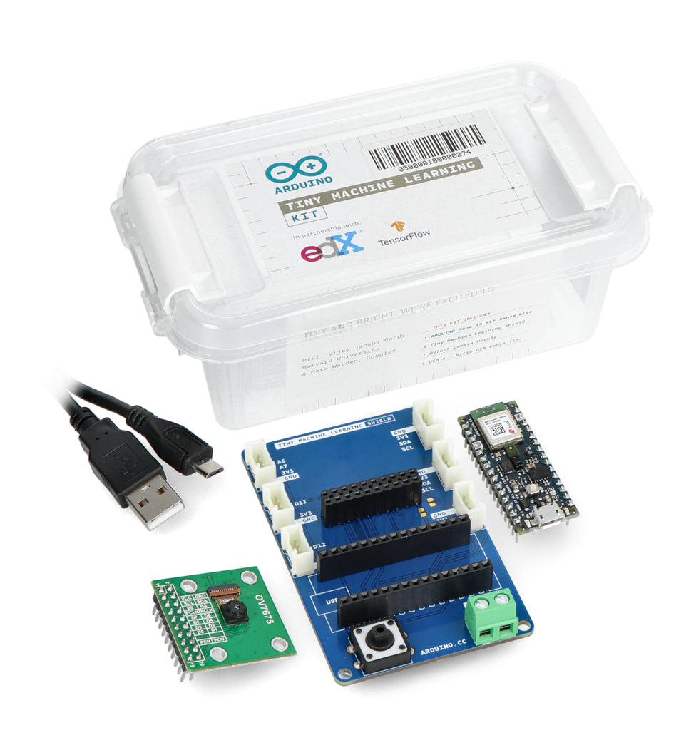 Tiny Machine Learning Kit, Arduino Education Kit