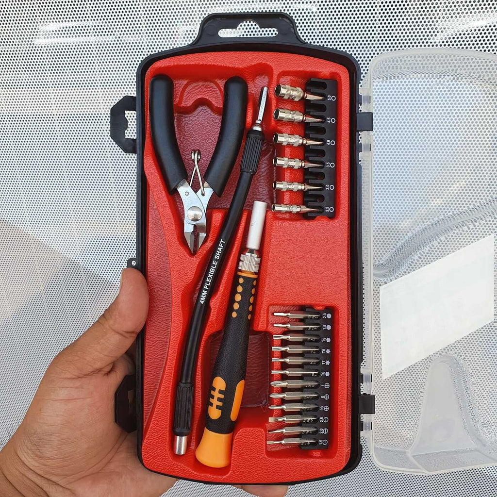 Screwdriver Set with 22pcs extension shaft for bits
