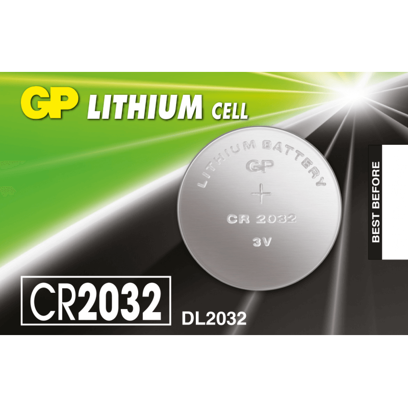 CR2032 Coin Cell Batteries GP