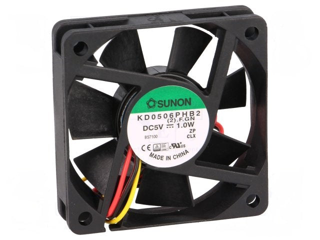 Cooling Fan 5V, 1.0W (60x60x15mm)