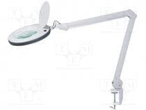 Desktop Magnifier With Backlight, Magnification  5dpt(x2.25), 22W, T9