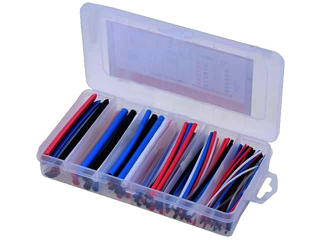 Heat Shrink Box 170pcs, Multi Color, Heatshrink, Wire Protector