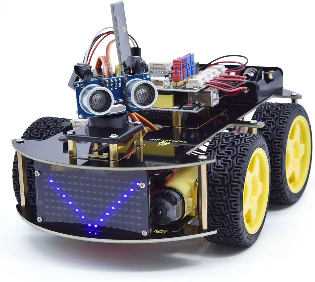 Programmable Robot Starter Kit for Arduino with Line Tracking