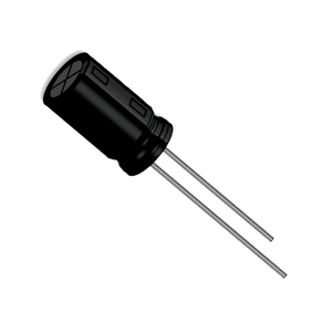 Capacitor 10uF 400vDC, Size 10x20mm