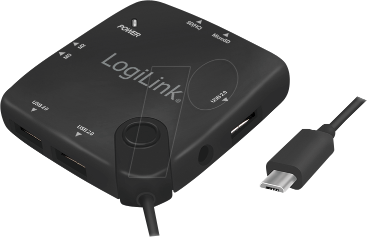 OTG USB Hub, USB A Socket x3, USB B Micro, USB 1.1, USB 2.0