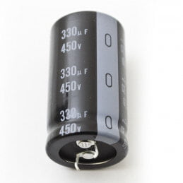 Capacitor, 330uf, 450V