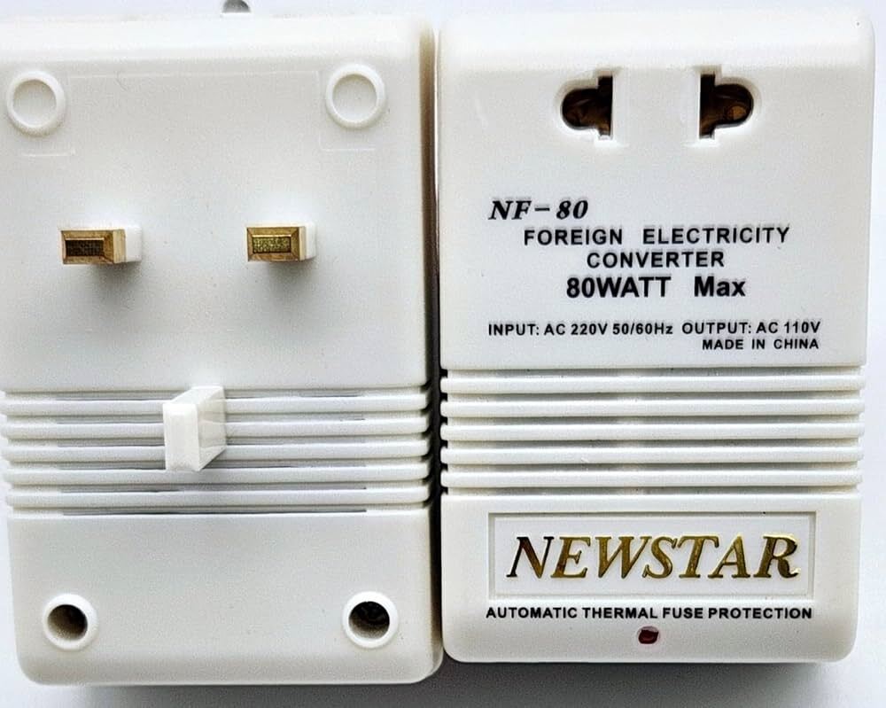 Voltage Converter 80W, 230V AC/115V AC, 80W