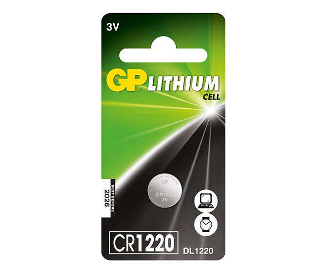 CR1220 GP Lithium Cell Battery