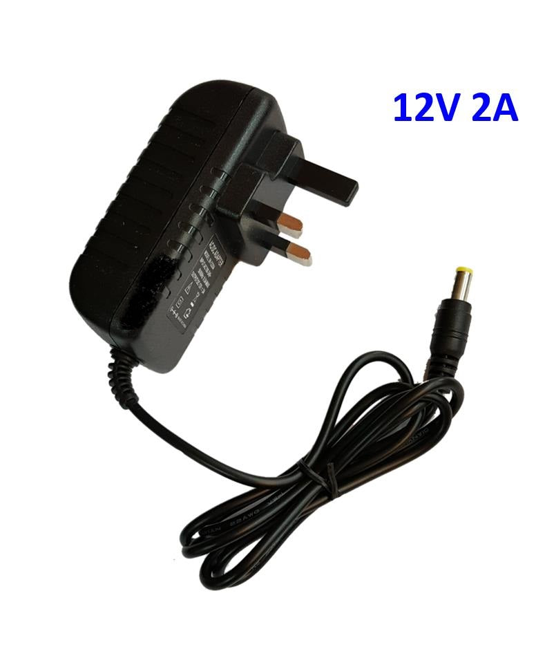 power adaptor 12V, 2A