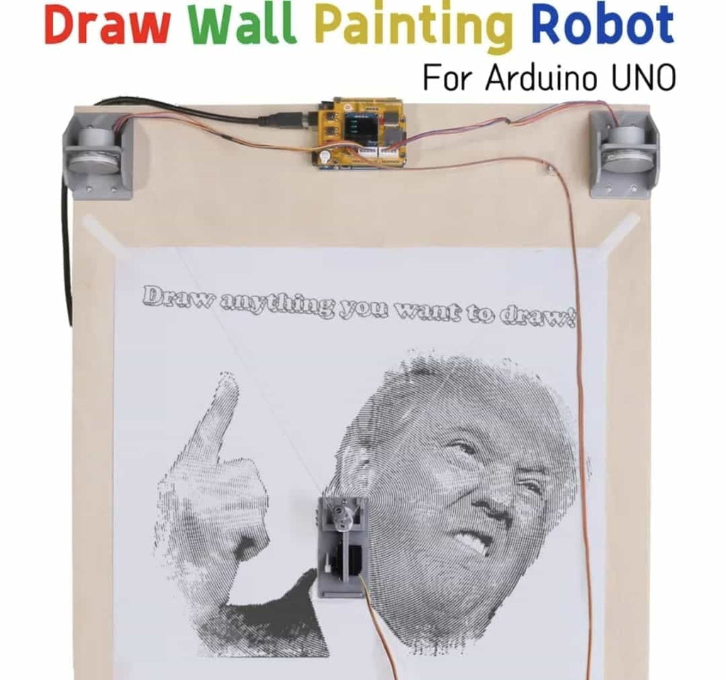 Draw wall painting Robot for arduino