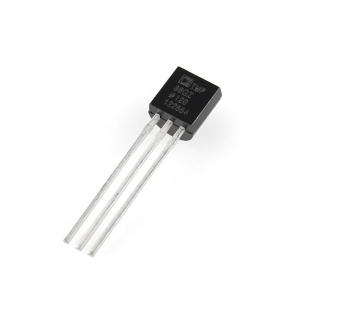 TMP36, Analog Temperature Sensor, -40 to 125°C, 2.7v to 5.5v, , ±3°C