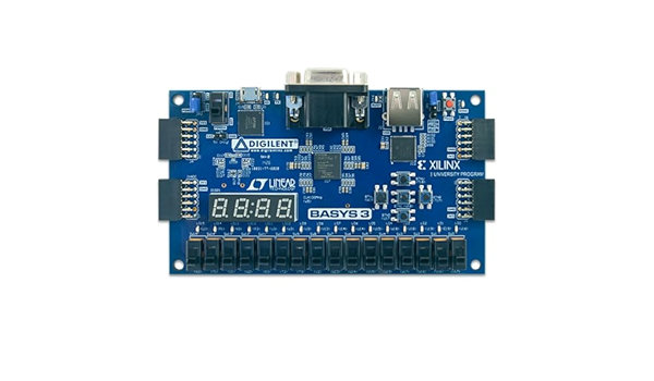 Basys 3 Artix-7 FPGA Trainer Board, Model#: 410-183