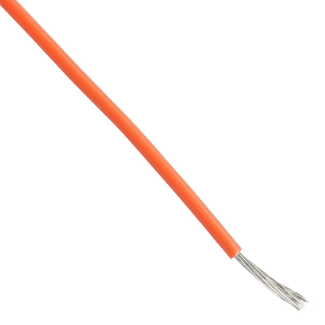 Hook-up Wire, 22AWG, 1 meter, 1.7mm, 300V, Orange