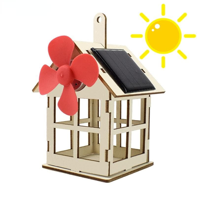 DIY Solar Toy, Windmill Science DIY Physics Educational Kit