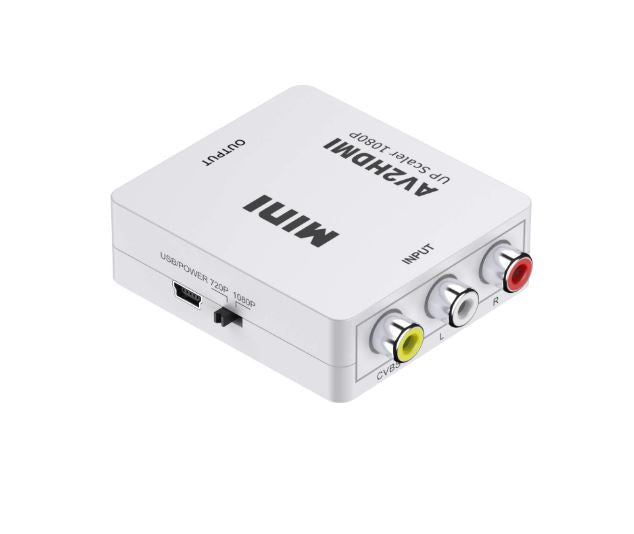 AV to HDMI, AV2HDMI, RCA Converter Adapter