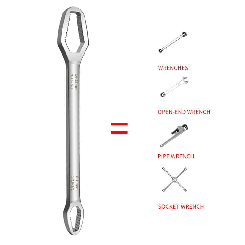 Universal Torx Wrench Adjustable Glasses Wrench,  8 to 22mm