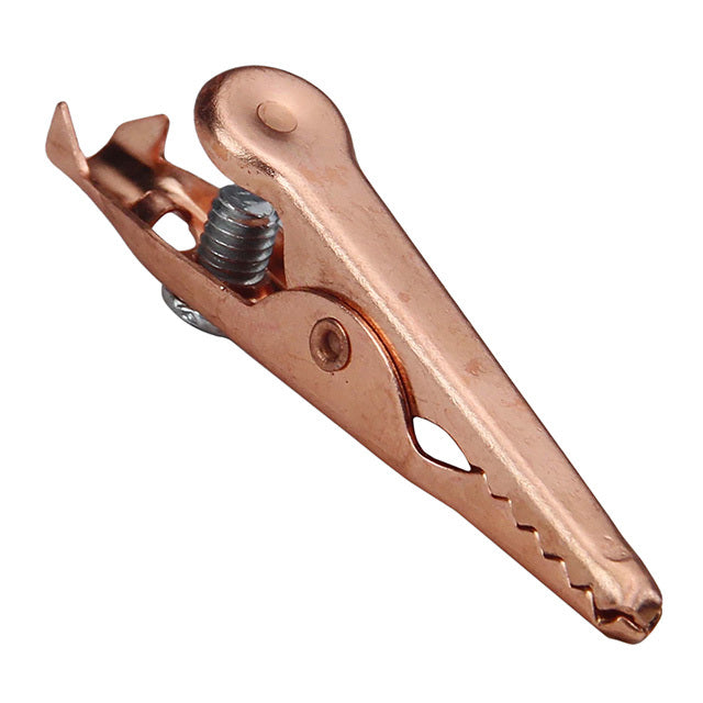 Test Clips Alligator with Screw, Copper, 10A